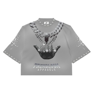 Camiseta Unisex de Algodón 100% Tejido con Logotipo Personalizado, Corte Regular, Tallas Grandes, Ecológica, Ligera, de Secado Rápido, Cuello Redondo, Informal - Product Image 1