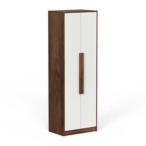 ตู้เสื้อผ้าไม้เอ็นจิเนียร์ด์ 2 บาน ยี่ห้อ Maltein พร้อมชั้นวางของสำหรับจัดเก็บเสื้อผ้า เหมาะสำหรับใช้ในห้องนอนที่บ้าน - Product Image 3