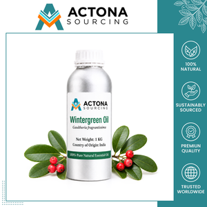 Huile essentielle de Wintergreen de qualité cosmétique, 100% pure, distillée à la vapeur, fabricant, fournisseur, exportateur d'Inde, OEM, marque privée - Product Image 6
