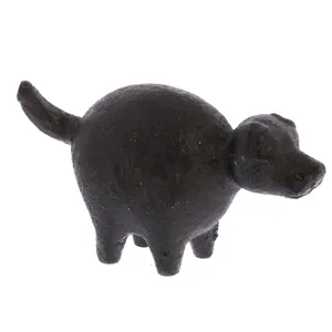 Figura de Cerdo de Hierro Fundido, Escultura Animal, Pieza de Arte Decorativa Coleccionable para Exhibición en el Hogar - Product Image 2