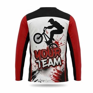 เสื้อเจอร์ซีย์มอเตอร์ครอส BMX คุณภาพพรีเมียม ขายส่งจากผู้ผลิต รับผลิตตามสั่ง เสื้อโอเวอร์ไซส์สำหรับขี่ออฟโรด - Product Image 2