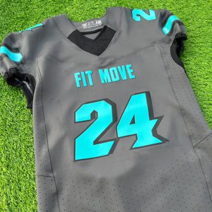 Maillot de football américain personnalisé durable, design vibrant par sublimation, coupe adulte, dernière nouveauté, vente chaude, OEM - Product Image 4