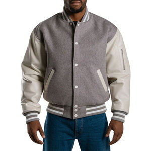 Vestes universitaires pour hommes de haute qualité, fabriquées en usine, emballage personnalisé, best-seller pour la saison hivernale, quantité en gros disponible en ligne - Product Image 1