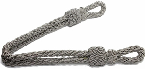 สายรัดหมวกแบบกำหนดสีเองได้ วัสดุลวดหรือด้ายโลหะ ไหมไมลาร์ ทำด้วยมือ สำหรับหมวกและเครื่องประดับ - Product Image 3