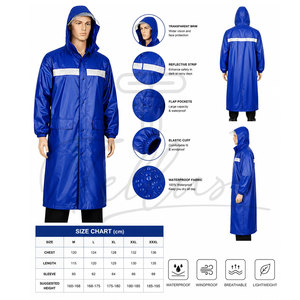 Best Selling High Quality <b>Men's</b> Rain Coat for Outdoor Use Breathable <b>Raincoat</b> Waterproof <b>Raincoat</b> For <b>Men's</b> Rain Coat - Product Image 6
