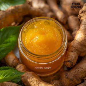 Gel Facial de Cúrcuma de Marca Privada OEM ODM, Gel Hidratante y Calmante, Gel de Lavado Facial para Todo Tipo de Piel al por Mayor - Product Image 4