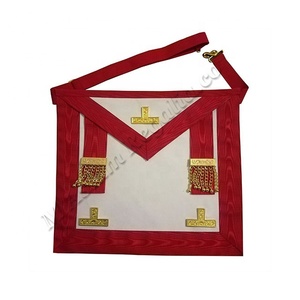Delantal del Arco Real europeo, con borlas de cadena dorada - Product Image 4