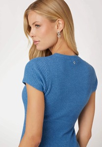 ผู้ผลิตเดรสทรงเข้ารูปแขนสั้นแบบริบบิ้นขายดีอันดับต้นๆ เดรสไหมพรมทรงมินิแบบสลิมฟิต รับทำโลโก้ตามสั่ง ขั้นต่ำในการสั่งซื้อจำนวนมาก - Product Image 2