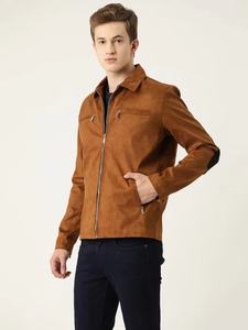 เสื้อแจ็คเก็ตหนังแท้ ดีไซน์หรูหราและมีสไตล์ เสื้อโค้ทหนังแท้สำหรับฤดูหนาว เนื้อผ้านุ่ม แฟชั่นเสื้อคลุมด้านนอก ขายส่งจำนวนมาก ผู้ผลิต OEM - Product Image 2