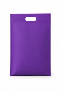 Custom Logo D-Cut Non Woven Shopping <b>Bag</b> with Shoulder Strap, <b>Medium</b> <b>Size</b> Reusable Eco Friendly Grocery Carry <b>Bag</b> - Product Image 5