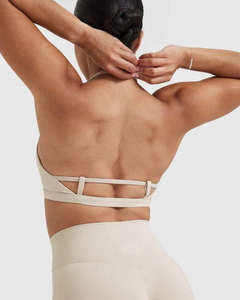 Conjunto de Yoga de 2 Piezas de Alta Calidad Personalizado, Ropa Deportiva Transpirable Antibacteriana, Pantalones Cortos Deportivos, Conjunto de Yoga con Sujetador Deportivo - Product Image 5