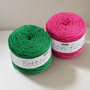 Hilo de algodón COTTON FIELD 100% algodón, hilo de ganchillo, hilo hilado para tejer a mano, ovillo de 80g, hilo de algodón para encaje, color naranja - Product Image 4
