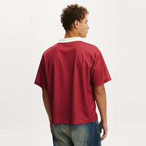 Men Baggy Mesh with Polyester Material <b>Down</b> Shoulder with Number t Shirt, Men Street Style Custom Made Baggy t Shirt Men - Product Image 2