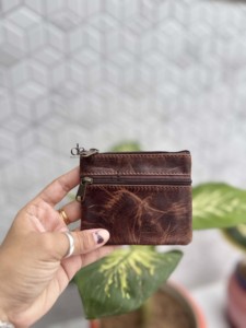 Porte-monnaie en cuir véritable pour femme, élégant et tendance, petit portefeuille unisexe en cuir véritable, porte-cartes, offre spéciale - Product Image 2