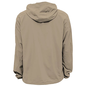 Casual Outerwear Finished Men'<b>s</b> Winter Eco-Friendly 100% Cotton Retro Work Quarter Zip Multi Pocket Hooded Sweatshirt <b>Jacket</b> - Product Image 4