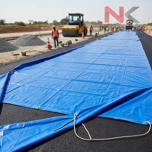 Lona Impermeable para Cubierta de Asfalto en Construcción de Carreteras, para Pavimentación de Asfalto y Protección de Caminos, Uso en Obras de Construcción - Product Image 2