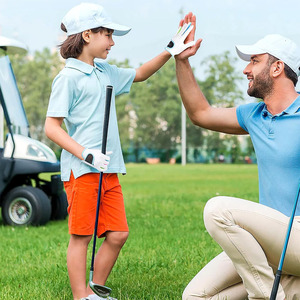 Gants de golf pour enfants, main gauche/droite, en cuir véritable respirant de qualité supérieure, pour l'extérieur, pour les jeunes enfants, les tout-petits et les femmes - Product Image 4