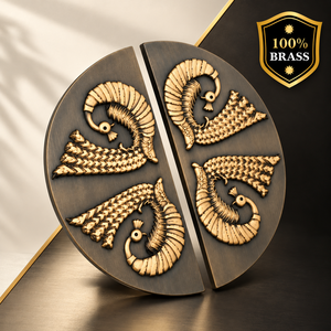 Luxury <b>Matte</b> <b>Black</b> Antique Brass Decorative Double <b>Door</b> <b>Handle</b> for Main Entrance <b>Door</b> Modern Designer <b>Door</b> Hardware - Product Image 3