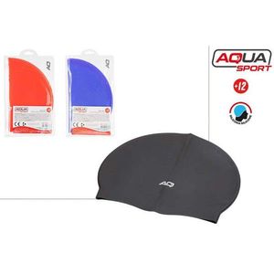 Cuffia da Nuoto in Silicone Aqua Sport Unisex, Accessorio Flessibile per Costumi da Bagno - Product Image 1
