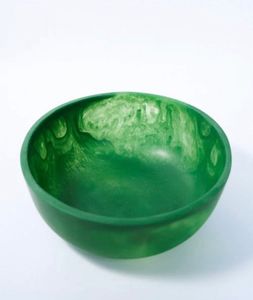 Salad Serving <b>Resin</b> Food Bowl <b>Table</b> Decorative <b>Epoxy</b> <b>Resin</b> Bowl High Standard Quality Piece Customize Packing - Product Image 4