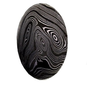 Barra Redonda de Acero de Damasco Recocido, de Alto Contenido de Carbono, Cilíndrica, Fácil de Trabajar en Máquina, para Bricolaje y Torno - Product Image 2