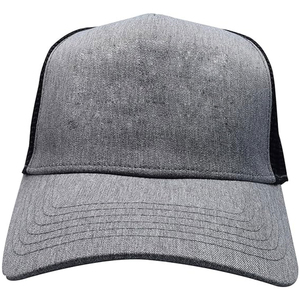 Casquette de camionneur moderne en coton avec panneau avant réglable à fermeture à pression, confortable, style streetwear, dos en maille, conception personnalisée, OEM - Product Image 5