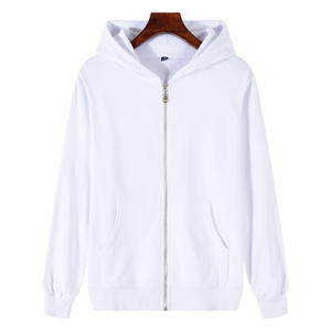 Wholesale Custom Color Logo <b>Men</b> Printed Oversized Cotton Plain Oem Zipper Hoodie Unisex High Quality <b>Mens</b> <b>Pullover</b> Zip up Hoodie - Product Image 6