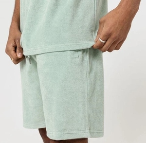 Men Summer Lightweight Two Piece Shorts Set Printed T Shirt Breathable Casual Fitness Streetwear OEM High Quality Knitted 100% - Product Image 6