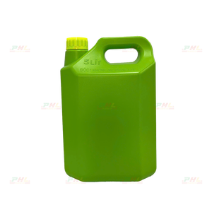 ขวดพลาสติก HDPE ขนาด 45 มม. ความจุ 5000 มล. (5 ลิตร) ทรงเหลี่ยม ปากขวดแบบเจอร์รี่แคน สำหรับใส่ปุ๋ย สารเคมี น้ำมัน ผลิตในเวียดนาม - Product Image 3