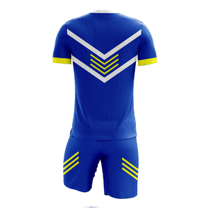 Uniforme de Fútbol Personalizado por Sublimación, Talla Grande, Manga Corta, con Logotipo Bordado, Uniforme de Fútbol para Hombre - Product Image 4