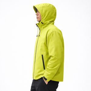 Custom Hooded Jacket Men Waterproof Lightweight Windbreaker Outdoor OEM Bulk Supplier Streetwear USA - Product Image 5