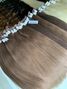 ผมต่อแบบชาวเวียดนามยาว16นิ้วจมน้ำตายสองชั้นสไตล์คลื่นธรรมชาติ100กรัม - Product Image 4