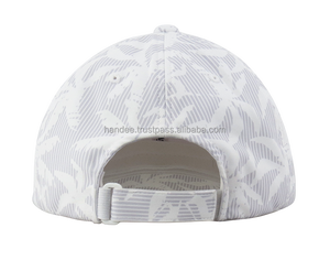 Meilleure vente casquette de baseball personnalisée à 6 panneaux, broderie blanche à motif de fleurs élégantes, tissu de flanelle velours formel du Vietnam personnalisé - Product Image 3