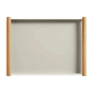 Handmade Aluminum Tray for Contemporary Coffee Table Decoration and Home Decor CollectionMatte Finish <b>Ceramic</b> Eco-Friendly - Product Image 3