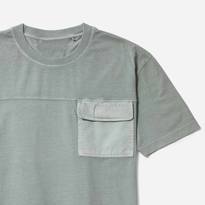 Private Label High Quality <b>Pocket</b> Plain <b>T</b>-<b>Shirts</b> Bulk Quantity <b>Pocket</b> Plain <b>T</b>-<b>Shirts</b> Cotton Made <b>Pocket</b> - Product Image 3