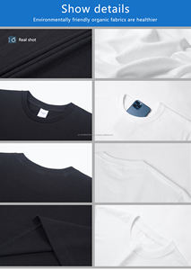 Diseño de camiseta Camiseta de etiqueta privada Camiseta de algodón Supima - Product Image 2