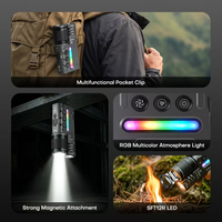 Lampe torche rechargeable EDC 3500 lumens