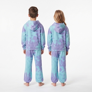 Conjuntos Deportivos Personalizados para Niños, Sudadera con Capucha y Pantalones Jogger Sublimados, Ropa Deportiva Estampada para Niños y Niñas, Ropa Deportiva al por Mayor - Product Image 6