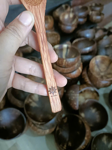 กาน้ำชาไม้มะพร้าวขายส่งจากเวียดนาม กาน้ำชาไม้ธรรมชาติสำหรับบริการชงชา บรรจุภัณฑ์ของขวัญ และจำหน่ายปลีก - Product Image 6
