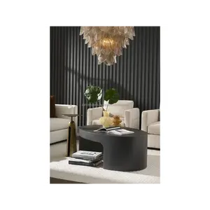 Mesa de centro rústica de hierro y metal con acabado vintage, mesa de comedor industrial estilo granja, mesa de metal de construcción robusta de Zahid Exports - Product Image 4