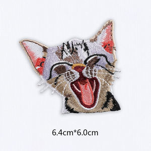 Wholesale Custom Embroidery Patches Iron On Mountain Graphic Badge 3D Embroidered Fabric Patch for Hats Bags <b>Jackets</b> Backpacks - Product Image 3