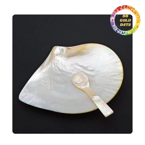 Premium Polished Shell Plate Mother of Pearl Decorative Plate for Home and Wedding Gift - Product Image 3