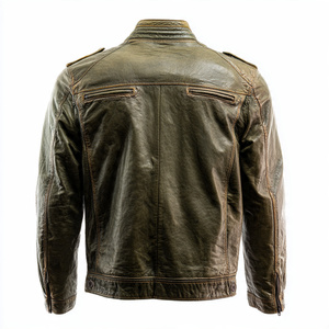 Veste en cuir de haute qualité, très élégante et stylée - Product Image 2