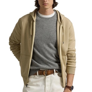 Sweats à capuche zippés pour hommes en gros personnalisés, tendance, 100% coton, décontractés, respirants, streetwear, écologiques, sweats à capuche zippés pour hommes - Product Image 3