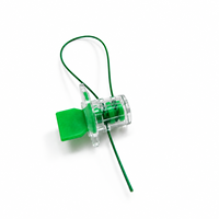 Sceau de compteur en plastique jetable YSD de type torsion avec code-barres et logo personnalisé pour boîtes d'utilité publique et armoires électriques