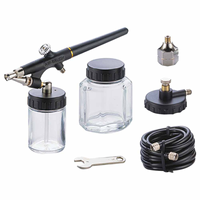 Kit d'aérographe à action unique Portable Hobby pour la peinture de couleur d'art