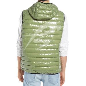 Gilet matelassé léger et compressible pour homme, chauffe-corps d'hiver, sans manches, imperméable, avec fermeture éclair, col rond, grandes tailles - Product Image 2