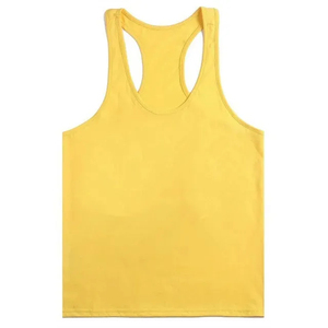 Custom Logo Printed Blank Gym Hoodies Sleeveless Men Plain Quick Dry <b>Running</b> Workout Tank Tops for Men - Product Image 3
