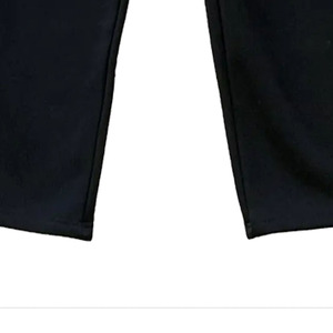 <b>Men's</b> <b>Black</b> Sweatpants Elastic Waist Drawstring Casual Fit Midweight Cotton Autumn Wear - Product Image 6