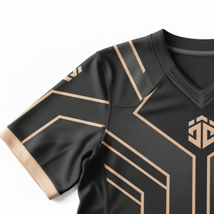 Uniforme de Fútbol Americano Personalizado al por Mayor, Jersey de Equipo Sublimado de Poliéster y Spandex, Ropa Deportiva Flexible para Práctica y Juego - Product Image 6